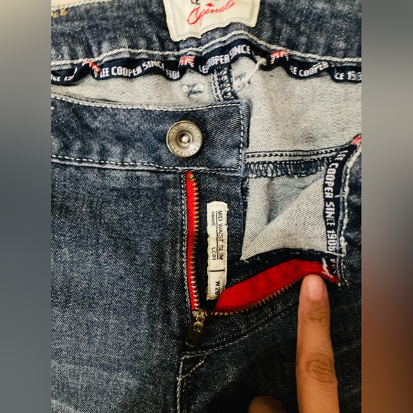 Lee cooper sequin patches slim jeans - Picture 4 of 6